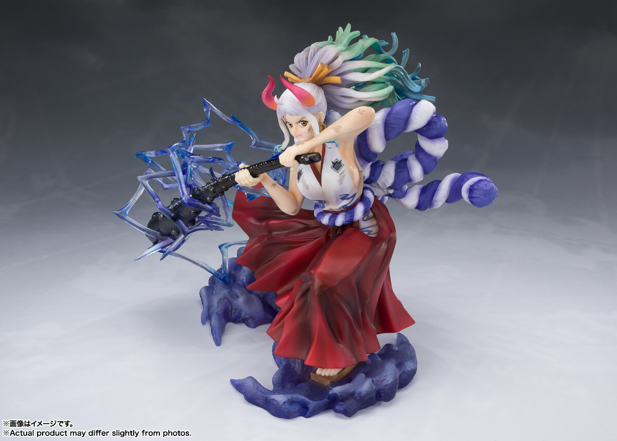 One Piece FiguartsZERO Extra Battle Yamato -Thunder Bagua- (Battle Scarred Ver.) (Exclusive Edition) Gallery Image 5