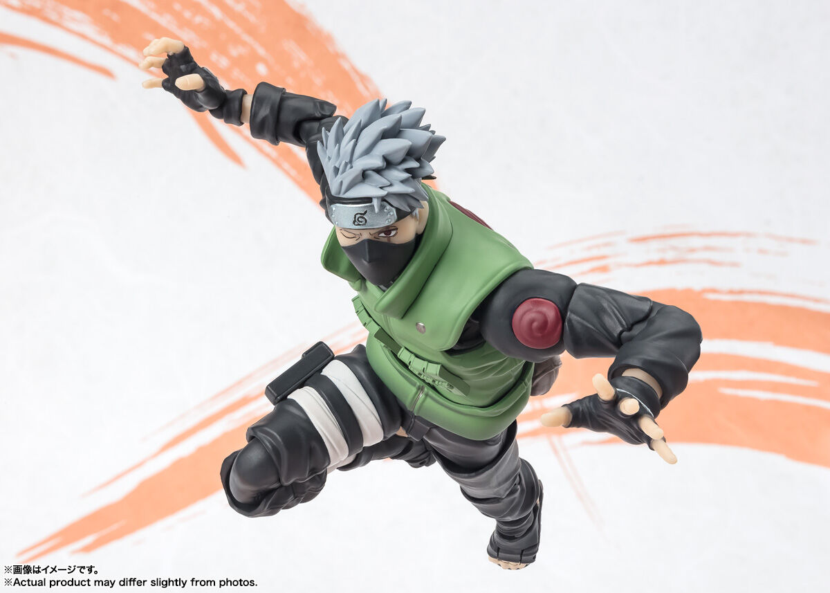 Naruto: Shippuden S.H.Figuarts Narutop99 Kakashi Hatake (Exclusive Edition) Action Figure Gallery Image 5