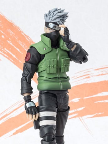Naruto: Shippuden S.H.Figuarts Narutop99 Kakashi Hatake (Exclusive Edition) Action Figure Gallery Image 2
