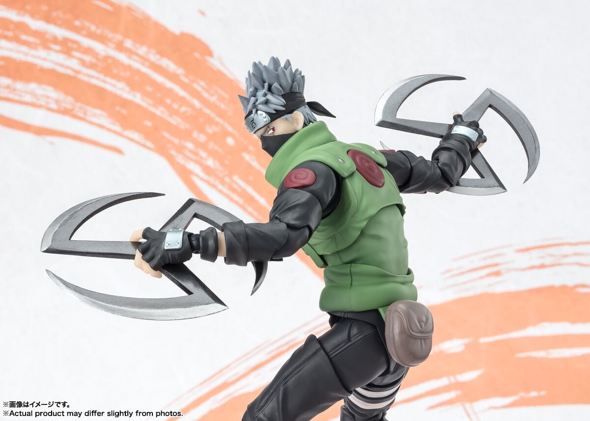 Naruto: Shippuden S.H.Figuarts Narutop99 Kakashi Hatake (Exclusive Edition) Action Figure Gallery Image 6