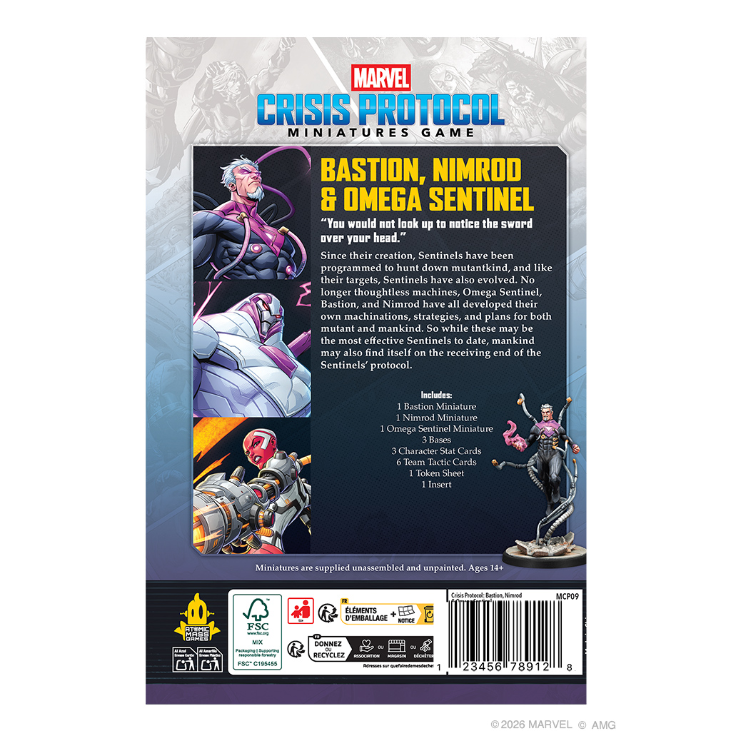 Marvel: Crisis Protocol Bastion, Nimrod & Omega Sentinel Gallery Image 3