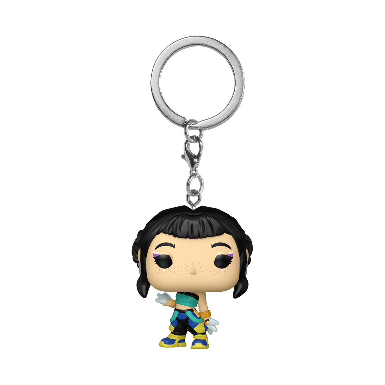 KPop Demon Hunters Pop! Keychain Zoey Gallery Image 3
