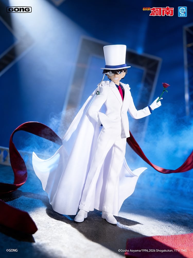 Detective Conan Kid the Phantom Thief 1/8 Scale Action Figure Gallery Image 6