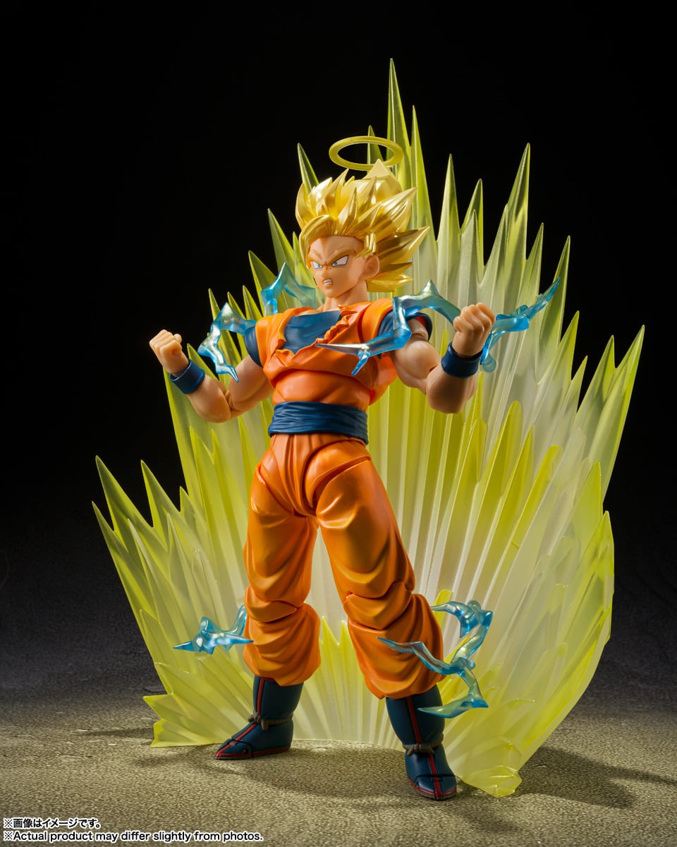 Dragon Ball Z S.H.Figuarts Super Saiyan 2 Goku (Exclusive Edition) Action Figure Gallery Image 3