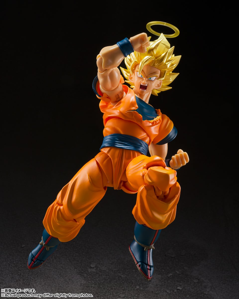 Dragon Ball Z S.H.Figuarts Super Saiyan 2 Goku (Exclusive Edition) Action Figure Gallery Image 7