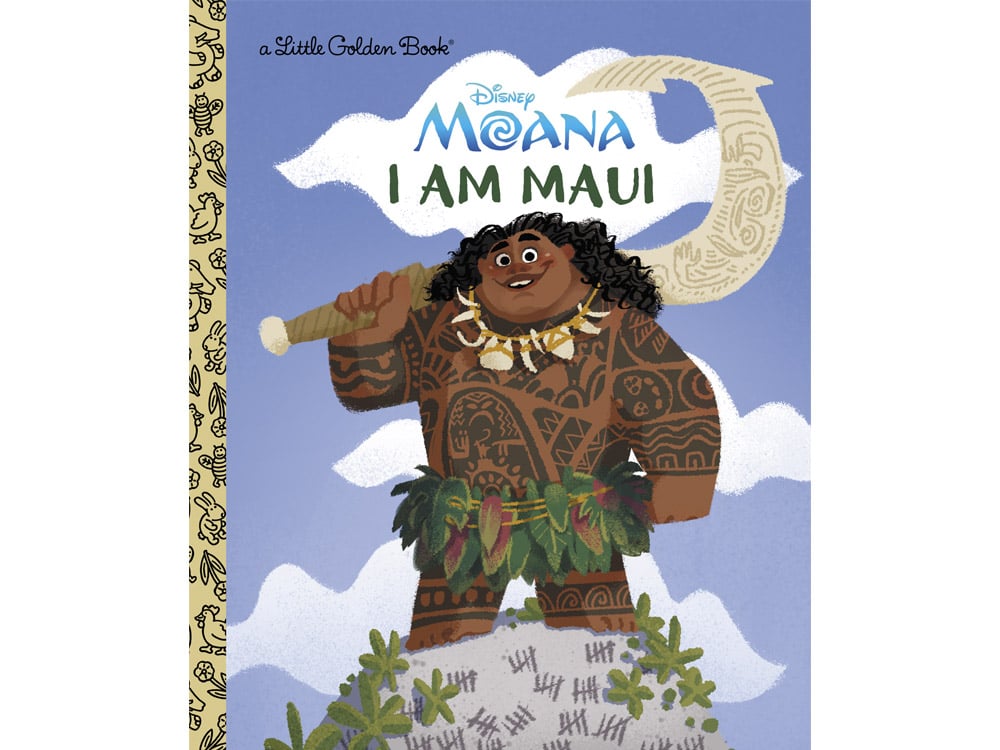 Moana I Am Maui Little Golden Book