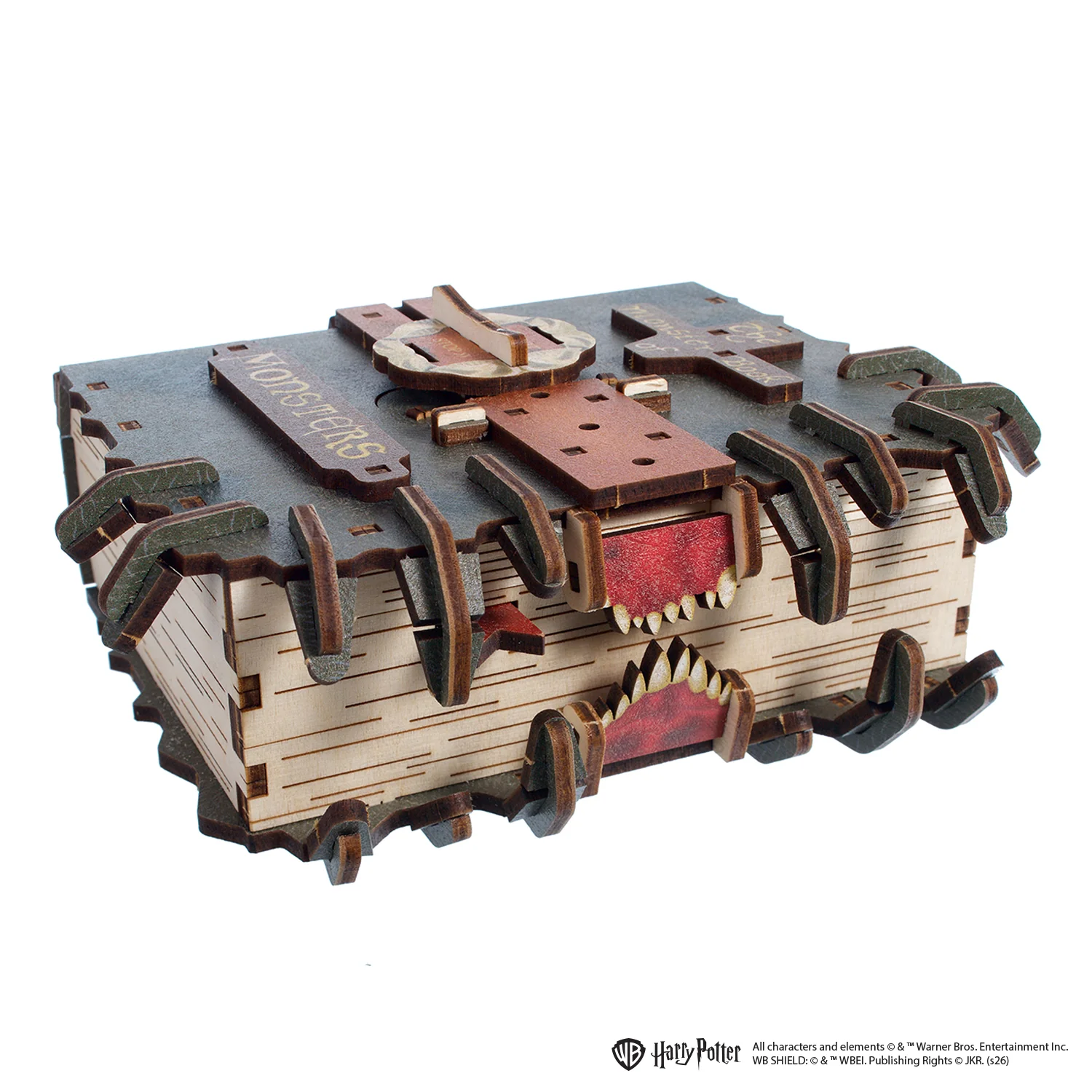 Harry Potter The Monster Book of Monsters Wooden Model Kit Gallery Image 6