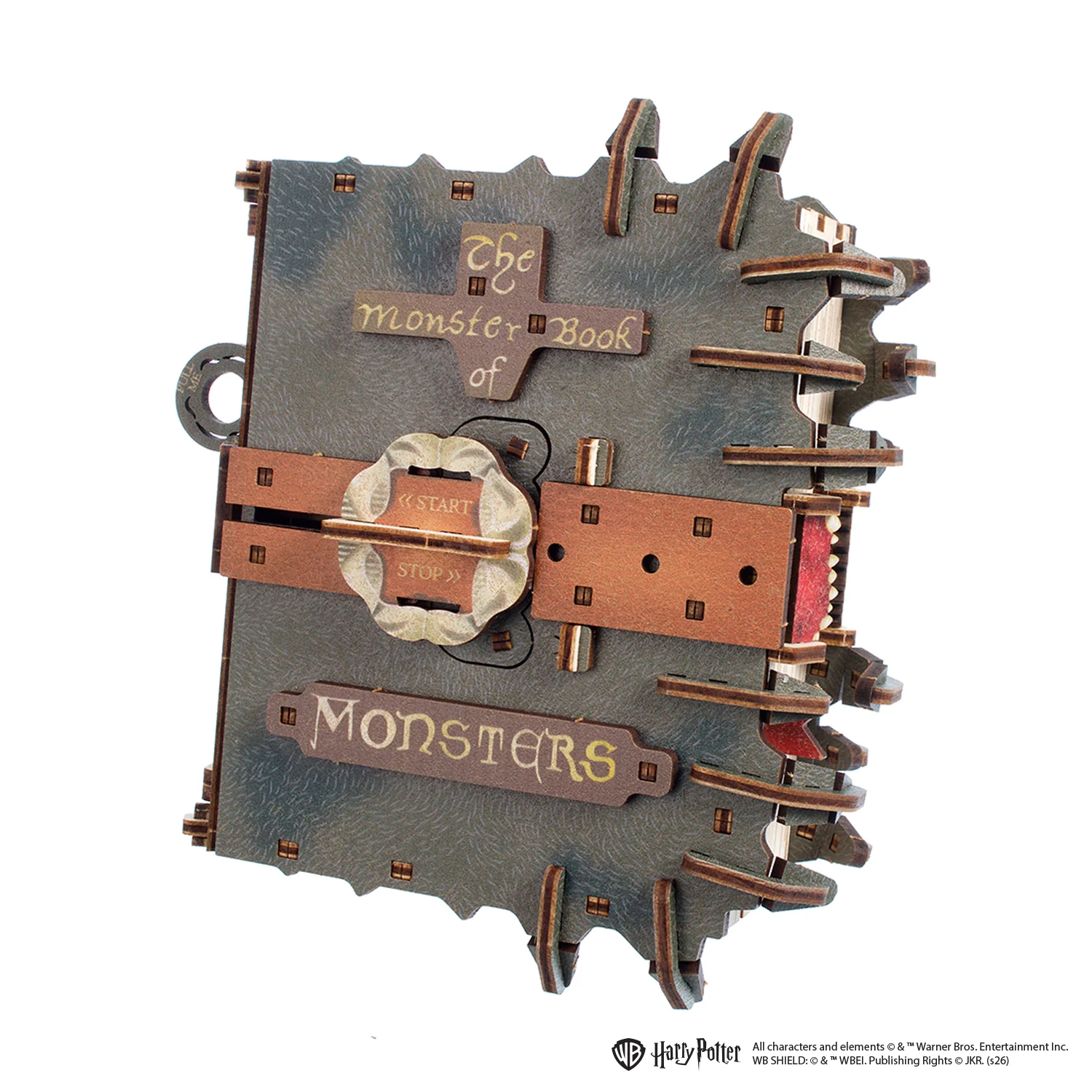 Harry Potter The Monster Book of Monsters Wooden Model Kit Gallery Image 4