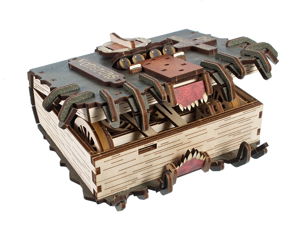 Harry Potter The Monster Book of Monsters Wooden Model Kit Gallery Image 1