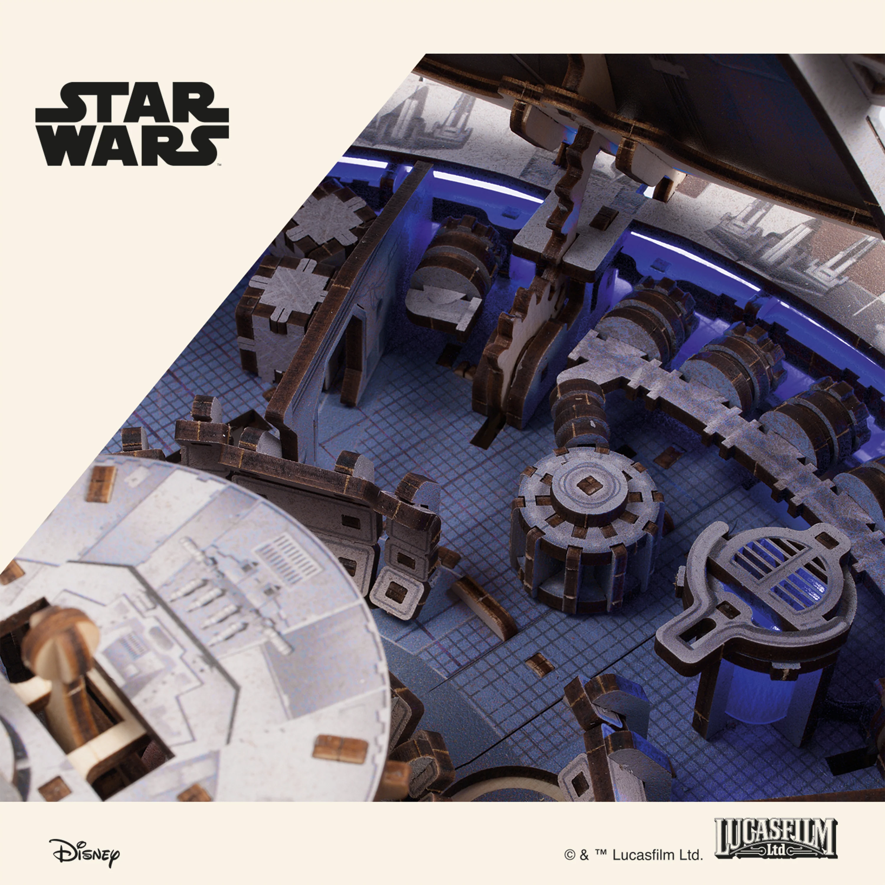 Star Wars Millennium Falcon Wooden Model Kit