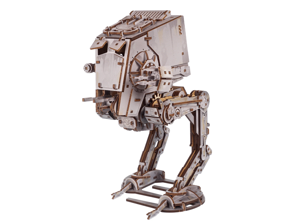 Star Wars AT-ST Walker Wooden Model Kit