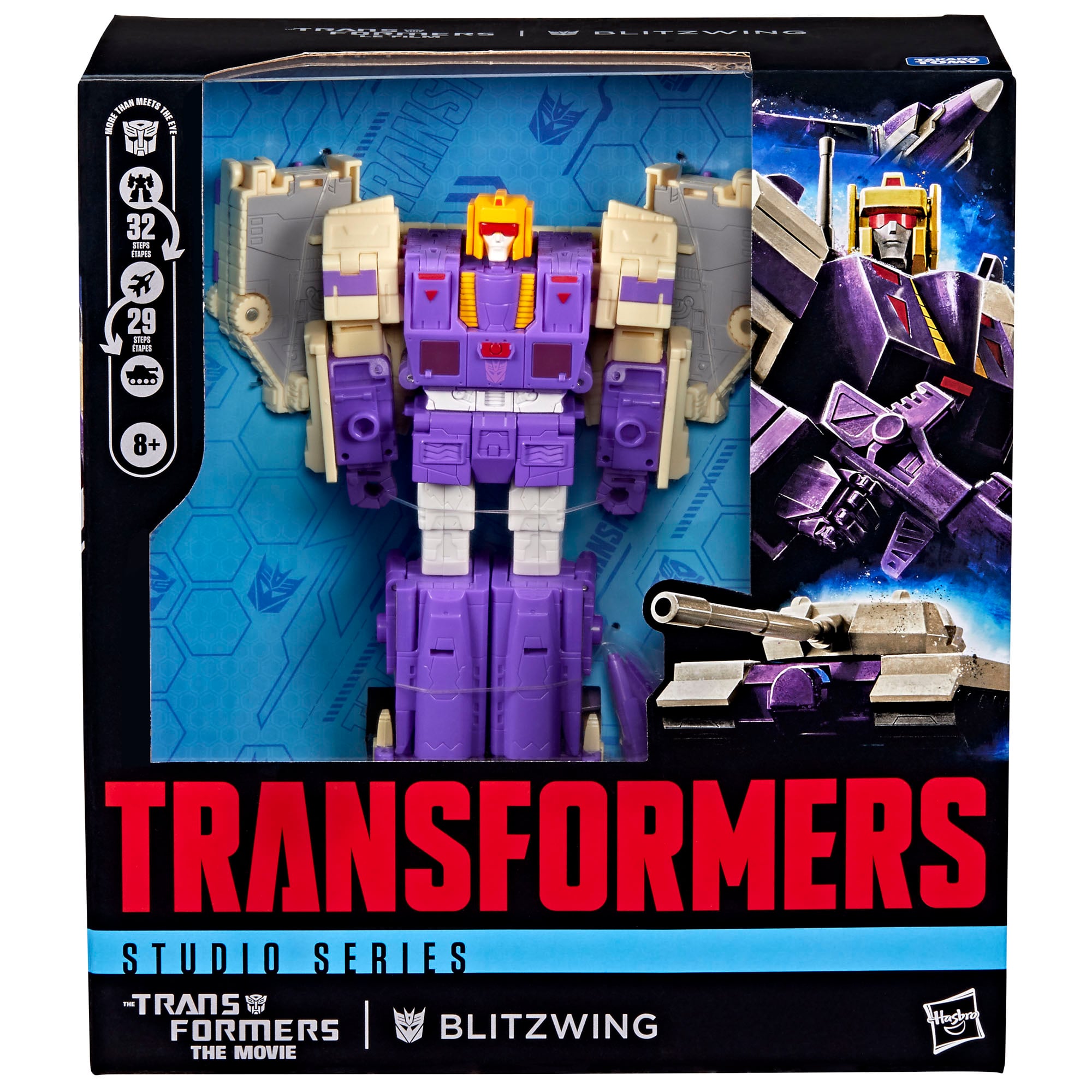 The Transformers: The Movie Studio Series 86 Leader Class Blitzwing Action Figure Gallery Image 10