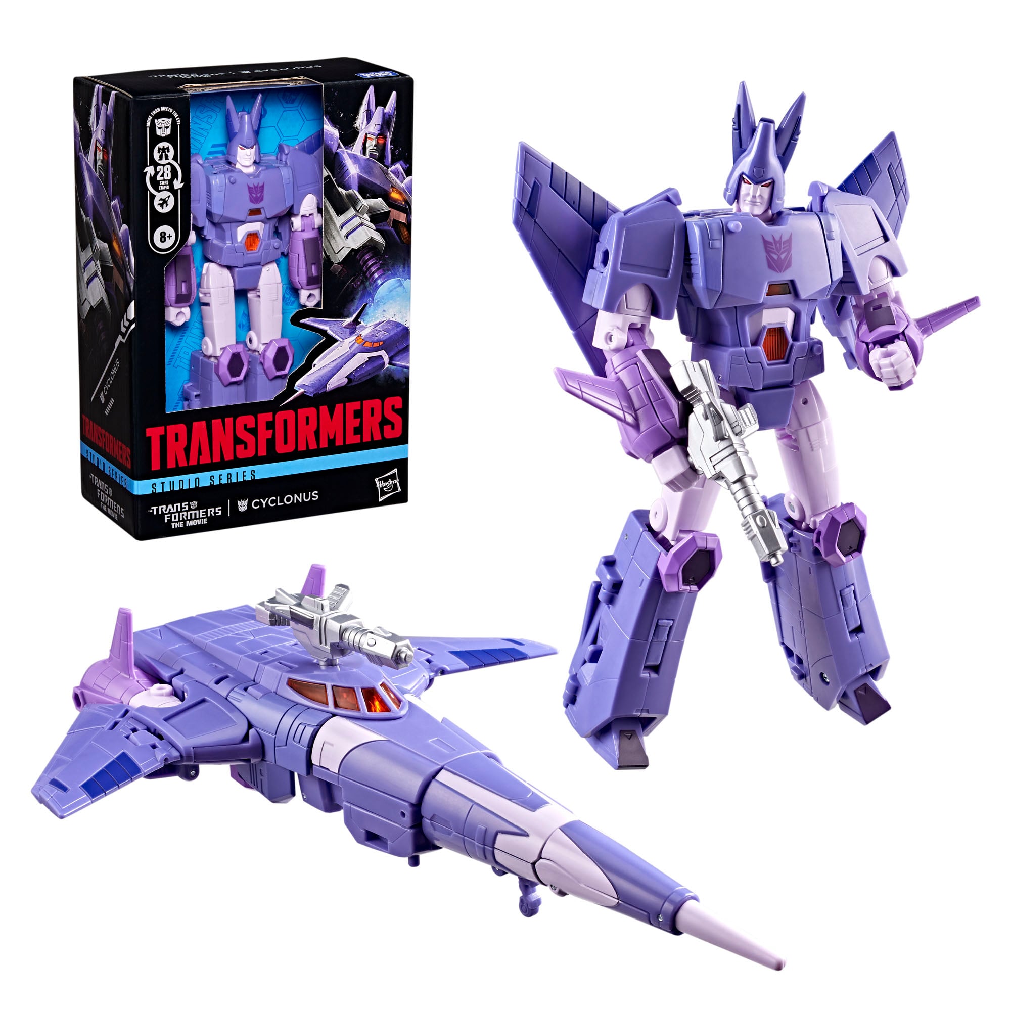The Transformers: The Movie Studio Series 86 Voyager Class Cyclonus Action Figure Gallery Image 7