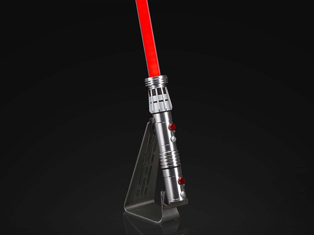 Star Wars: The Black Series Maul FX Elite Lightsaber (Maul- Shadow Lord) Gallery Image 1