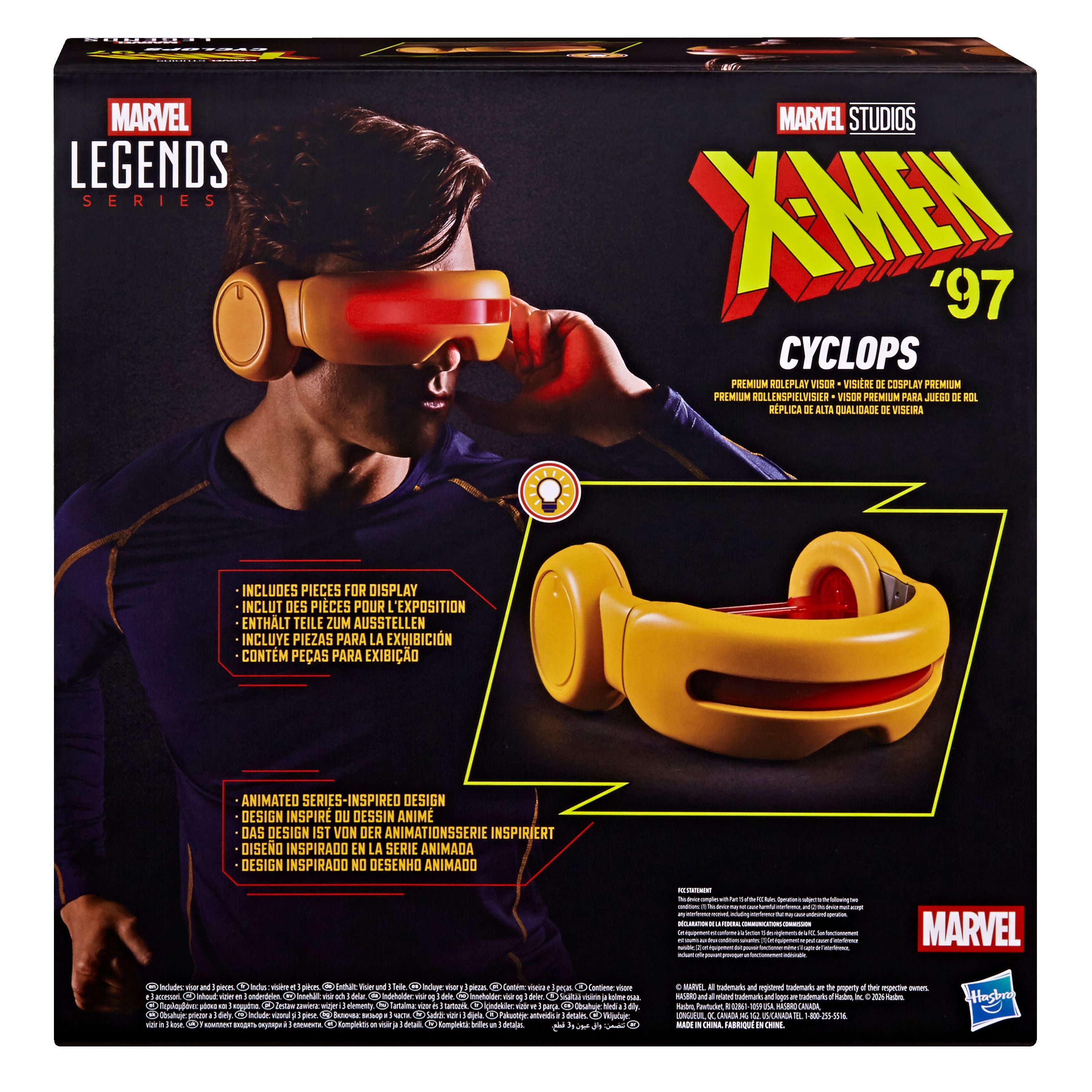 X-Men '97 Marvel Legends Cyclops Premium Roleplay Visor