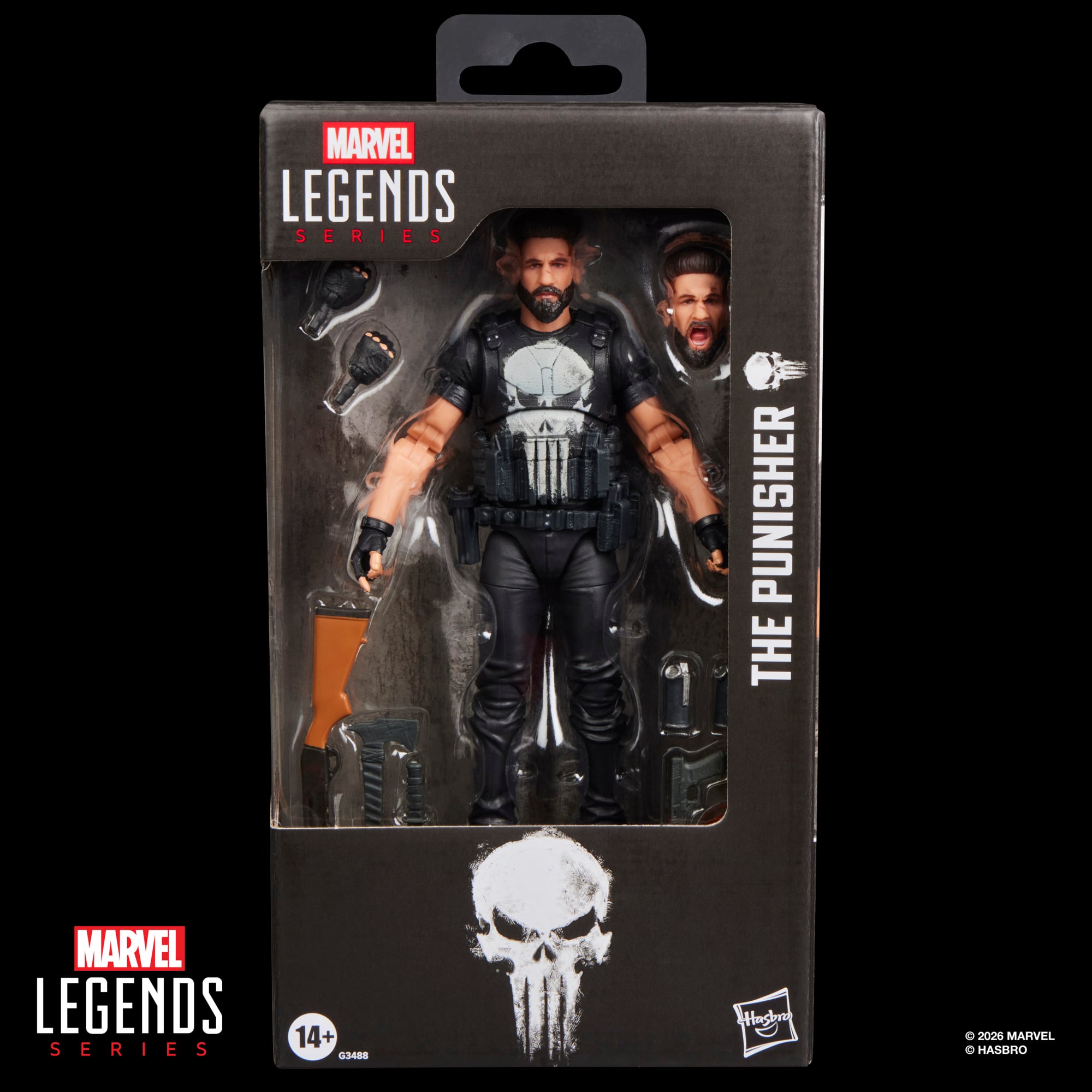 The Punisher (TV Series) Marvel Legends Punisher Action Figure Gallery Image 9