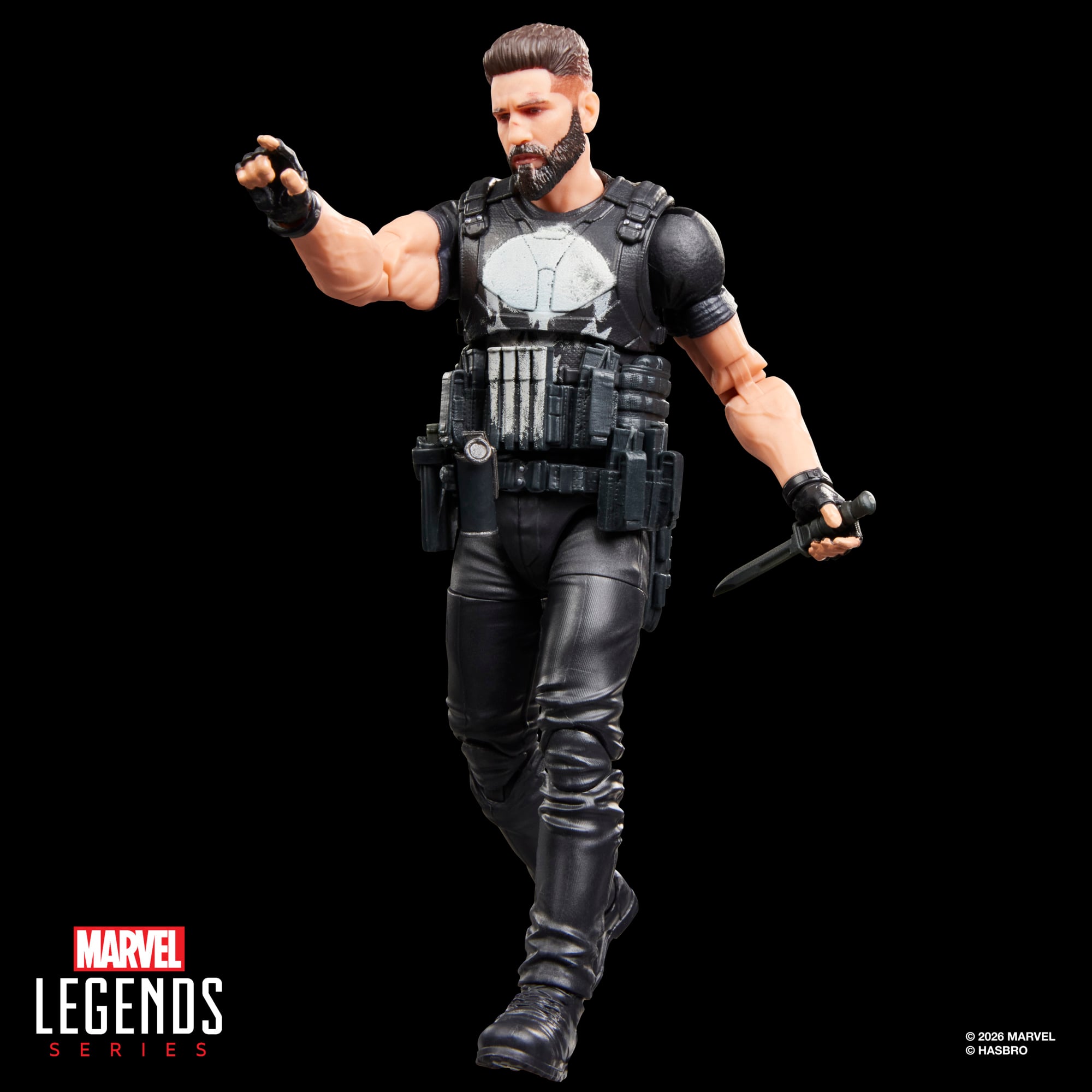 The Punisher (TV Series) Marvel Legends Punisher Action Figure Gallery Image 4