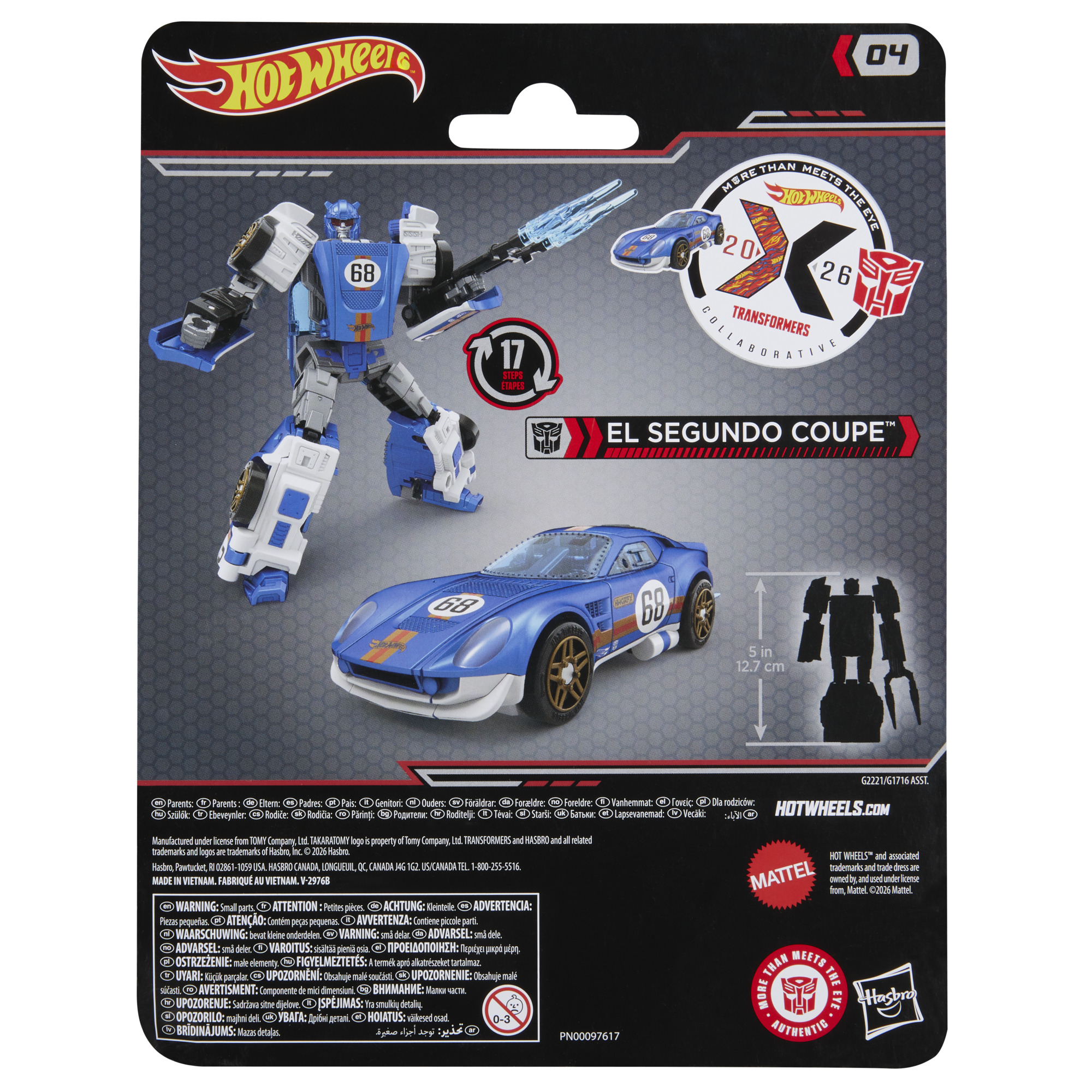 Transformers Collaborative Hot Wheels x Transformers Deluxe Class El Segundo Coupe Gallery Image 17
