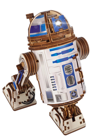 Star Wars R2-D2 Wooden Model Kit