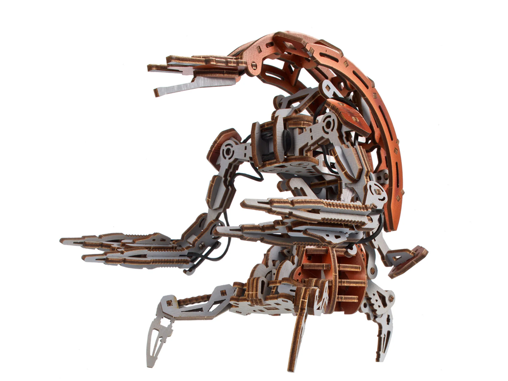 Star Wars Droideka Wooden Model Kit Gallery Image 1