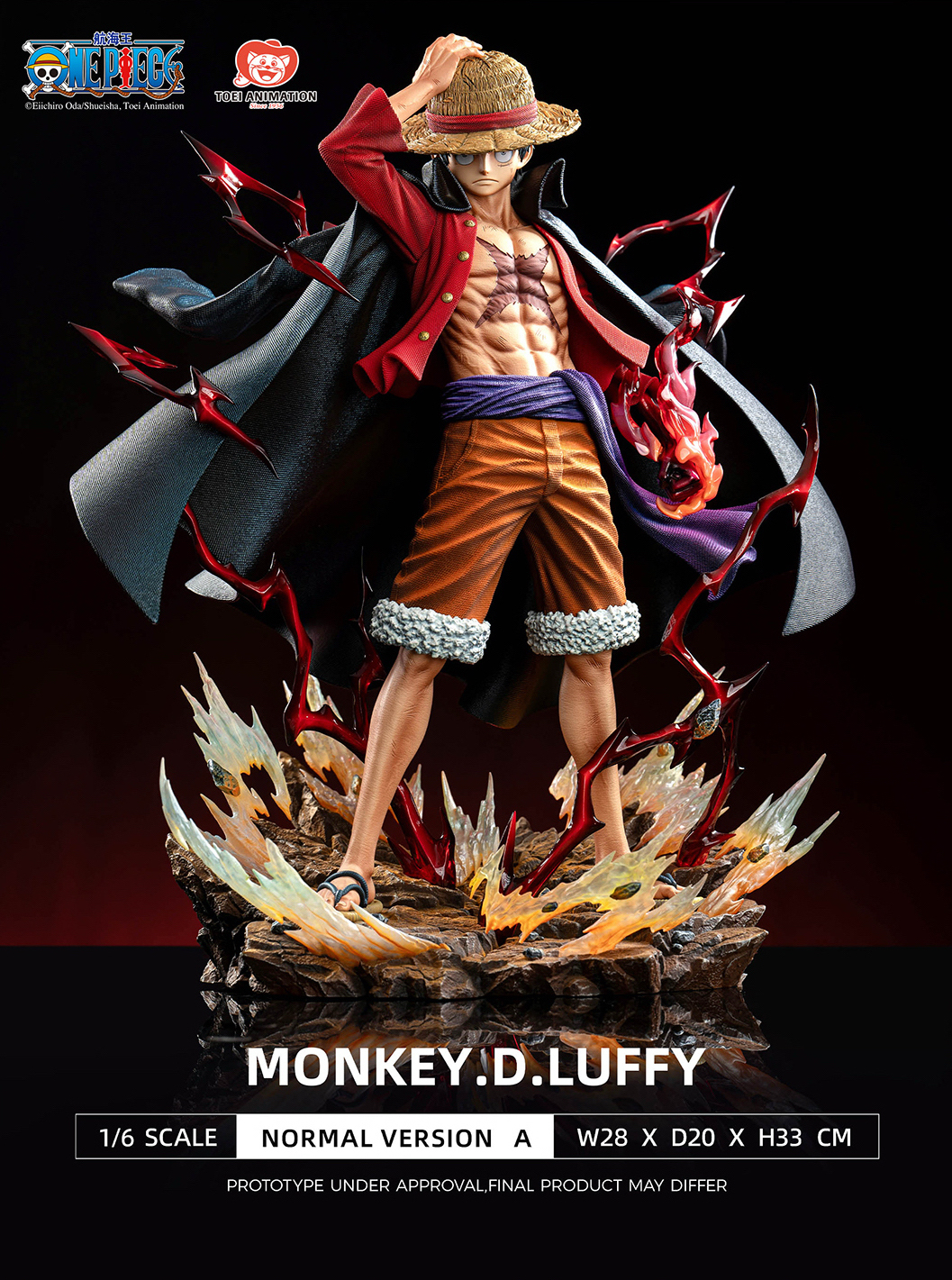 One Piece Legendary Series Monkey D. Luffy (Ver. A) 1/6 Scale Statue Gallery Image 3