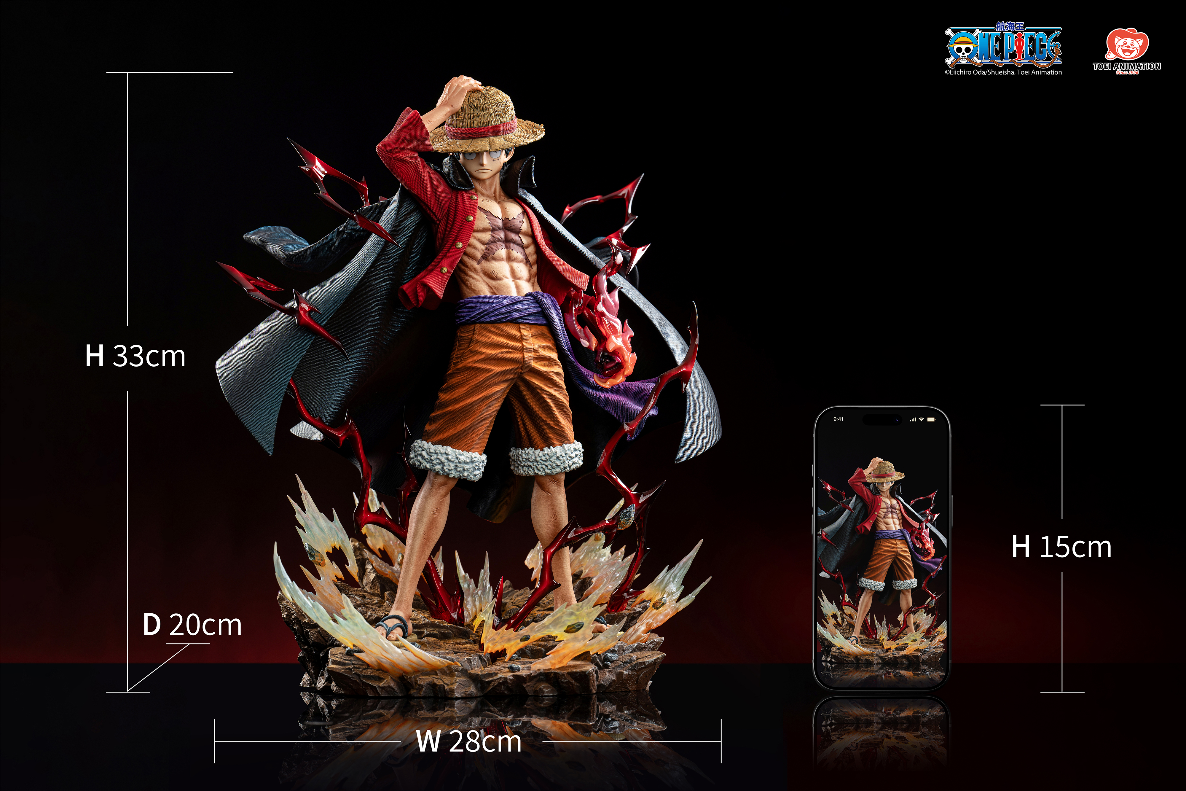 One Piece Legendary Series Monkey D. Luffy (Ver. A) 1/6 Scale Statue Gallery Image 7