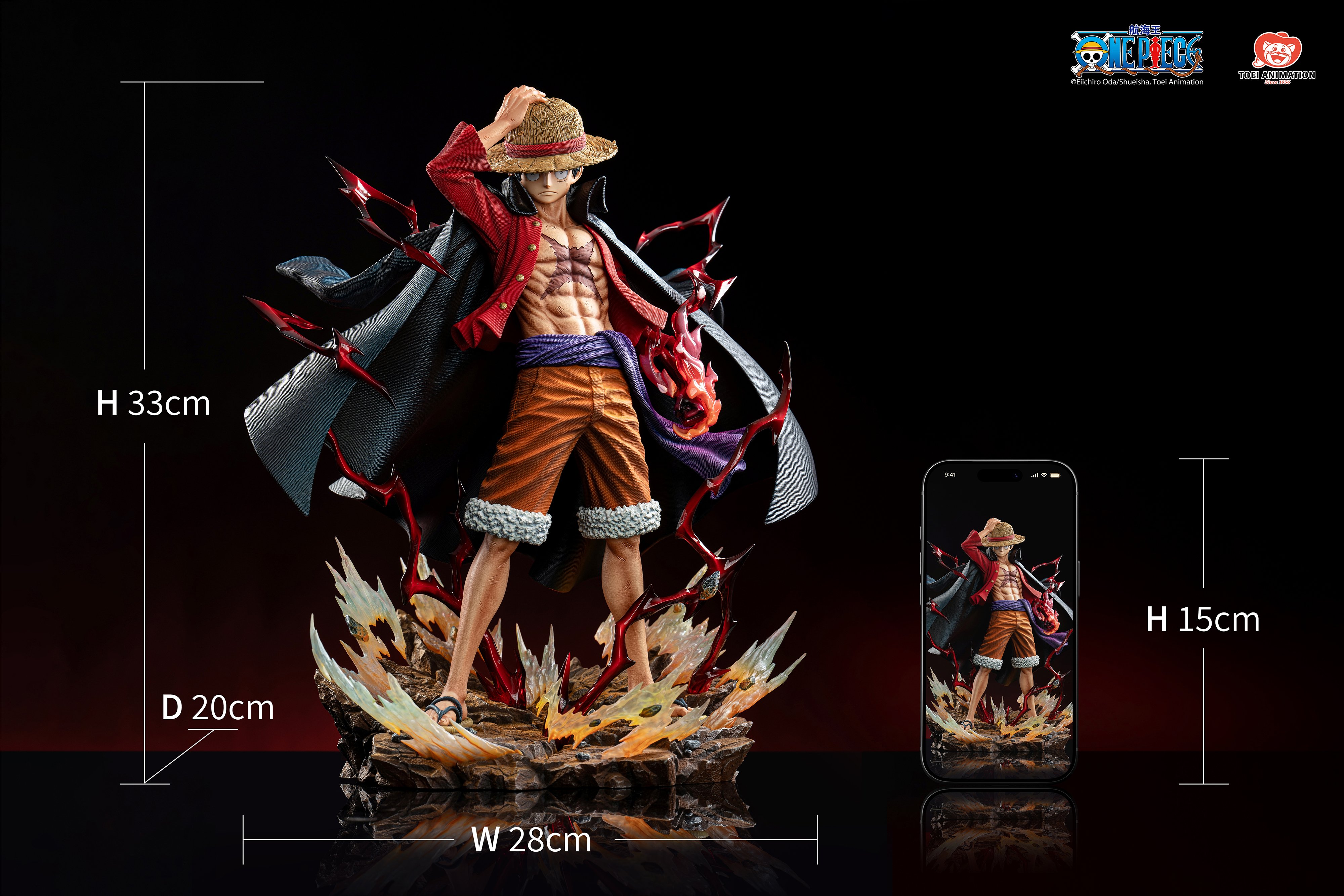 One Piece Legendary Series Monkey D. Luffy (Ver. B) 1/6 Scale Statue