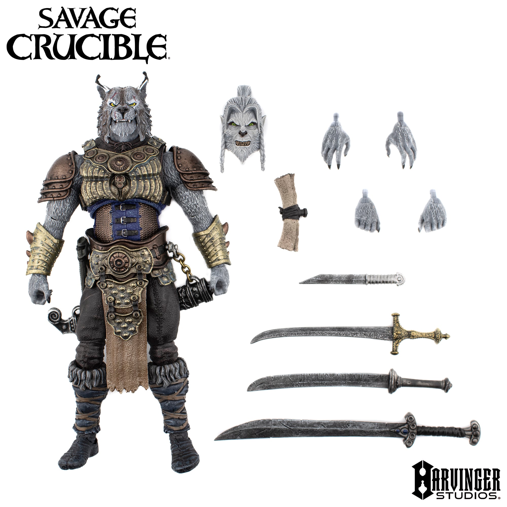 Savage Crucible Brynyar Vael Action Figure Gallery Image 11