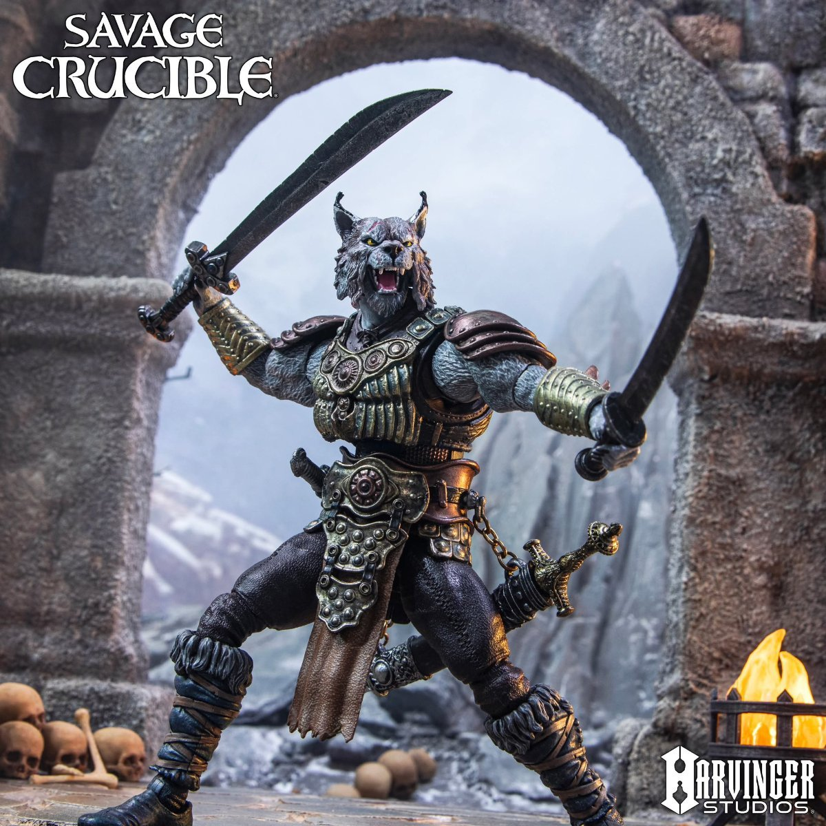 Savage Crucible Brynyar Vael Action Figure Gallery Image 3