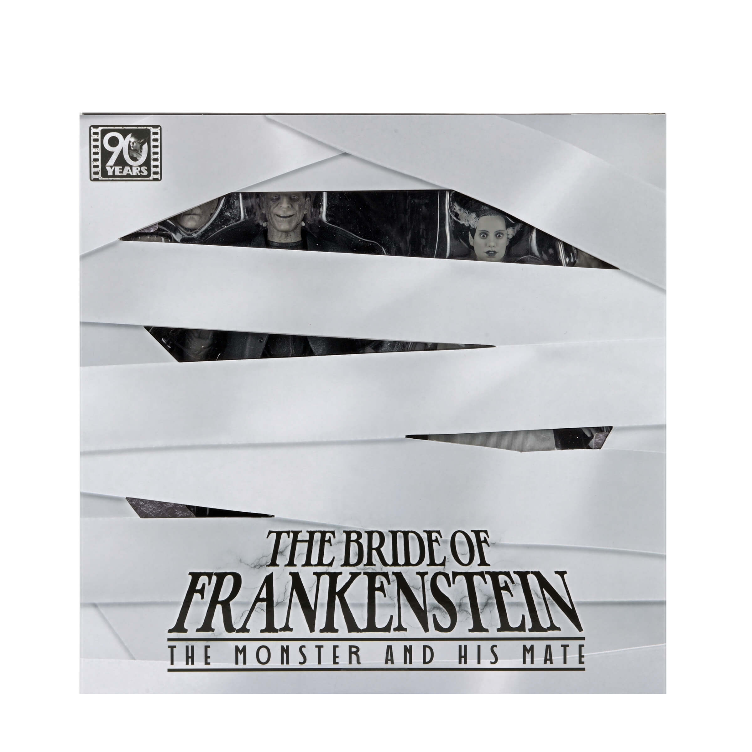Universal Monsters The Bride of Frankenstein 90th Anniversary The Monster and His Mate Action Figure Two-Pack Gallery Image 13
