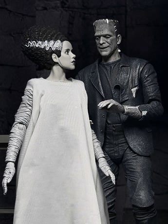 Universal Monsters The Bride of Frankenstein 90th Anniversary The Monster and His Mate Action Figure Two-Pack Gallery Image 2