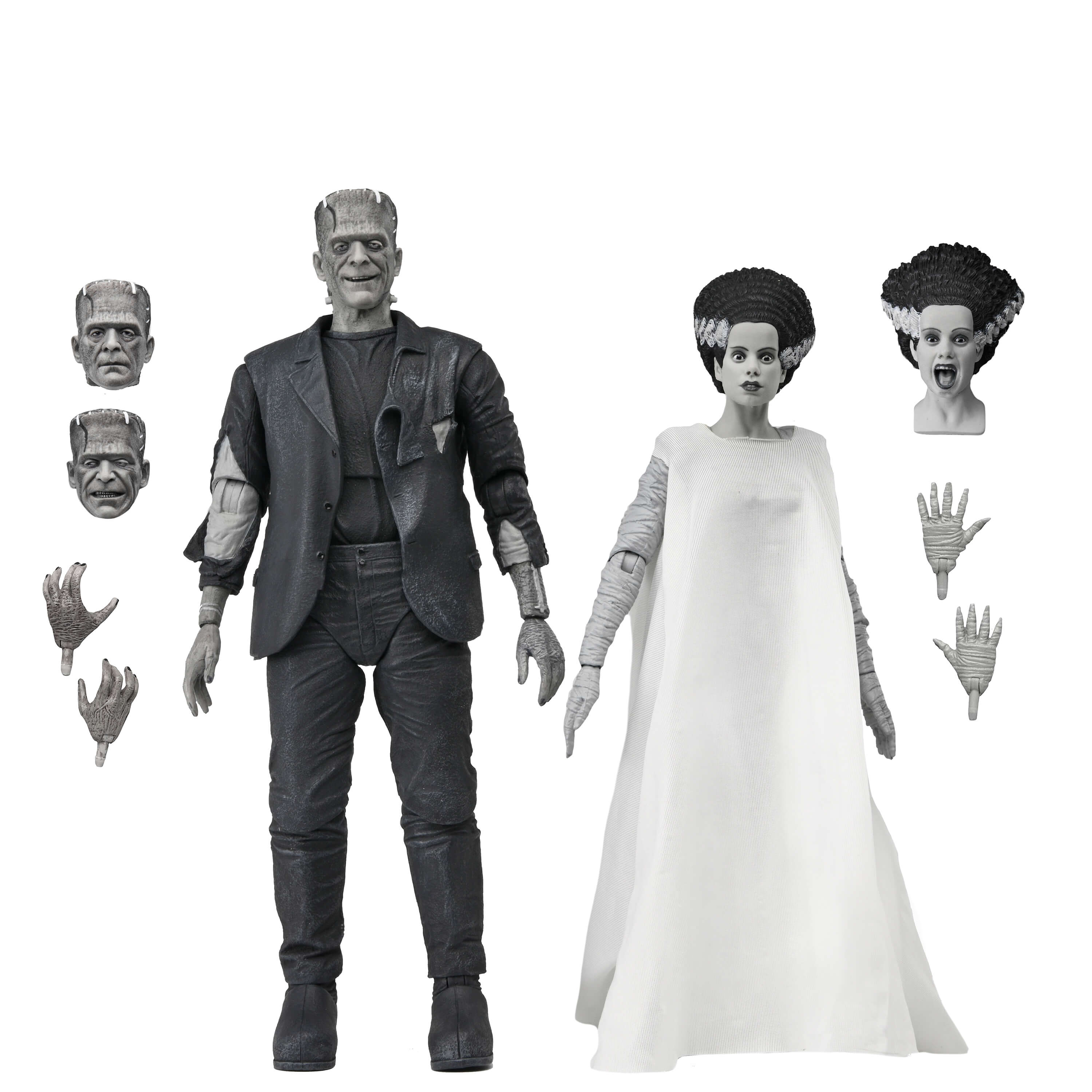 Universal Monsters The Bride of Frankenstein 90th Anniversary The Monster and His Mate Action Figure Two-Pack Gallery Image 12