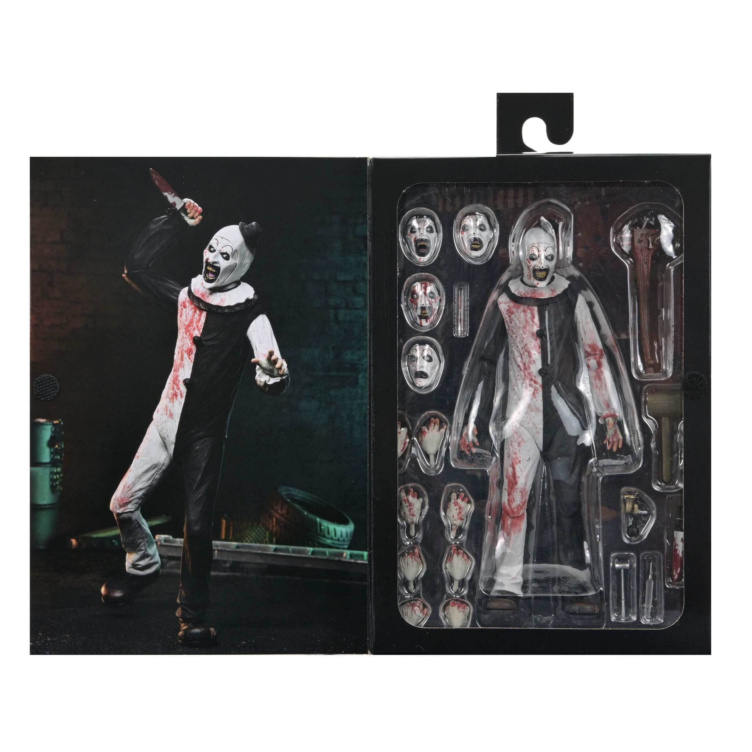 Terrifier 2 Ultimate Art the Clown (Blood Splattered) Action Figure