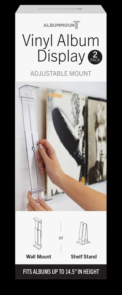 AlbumMount 12" Vinyl Record Frame Display 2-Pack Gallery Image 3