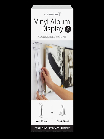 AlbumMount 12" Vinyl Record Frame Display 2-Pack Gallery Image 2