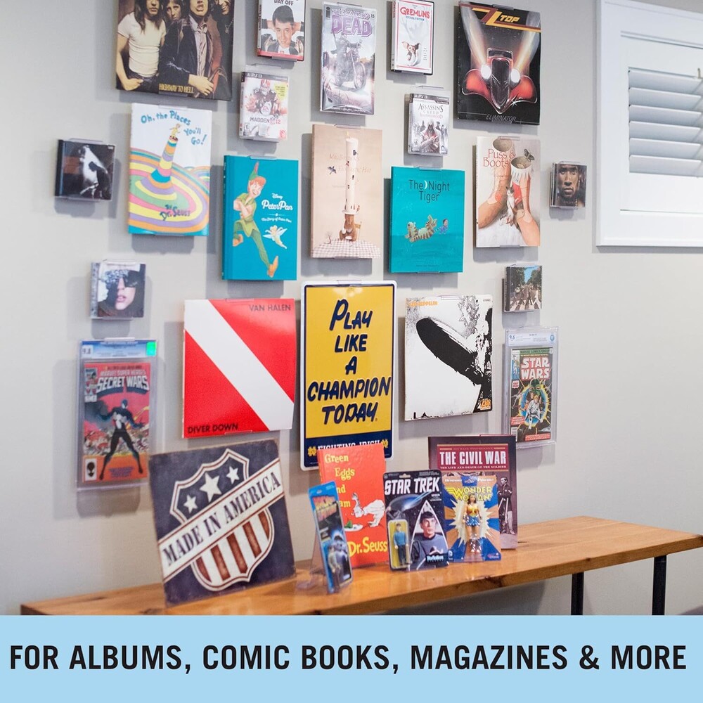 AlbumMount 12" Vinyl Record Frame Display 2-Pack Gallery Image 9