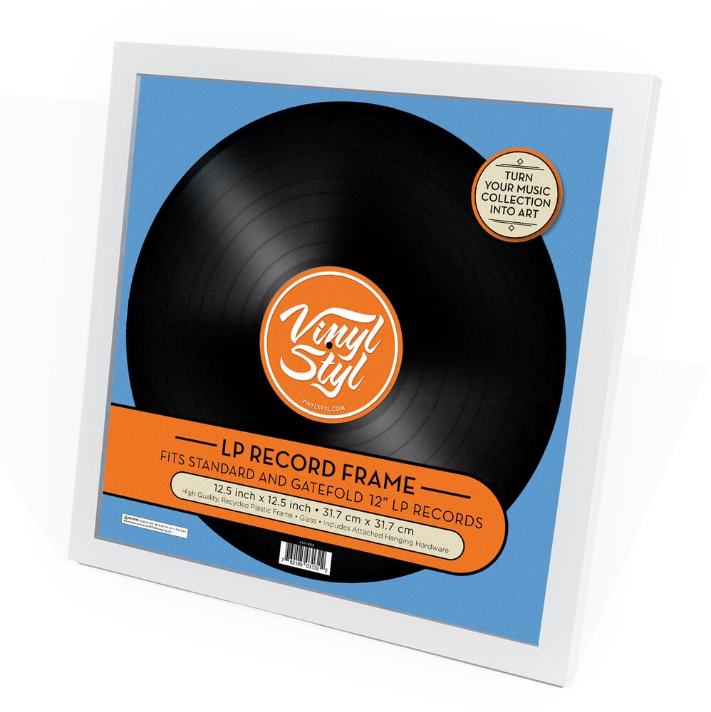 VS-F-02 12" Vinyl Record Display Frame (White) Gallery Image 4