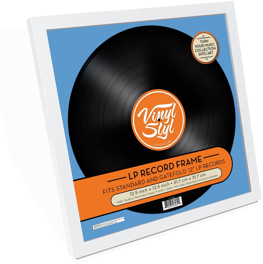 VS-F-02 12" Vinyl Record Display Frame (White) Gallery Image 5