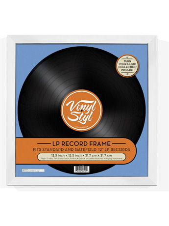 VS-F-02 12" Vinyl Record Display Frame (White) Gallery Image 2