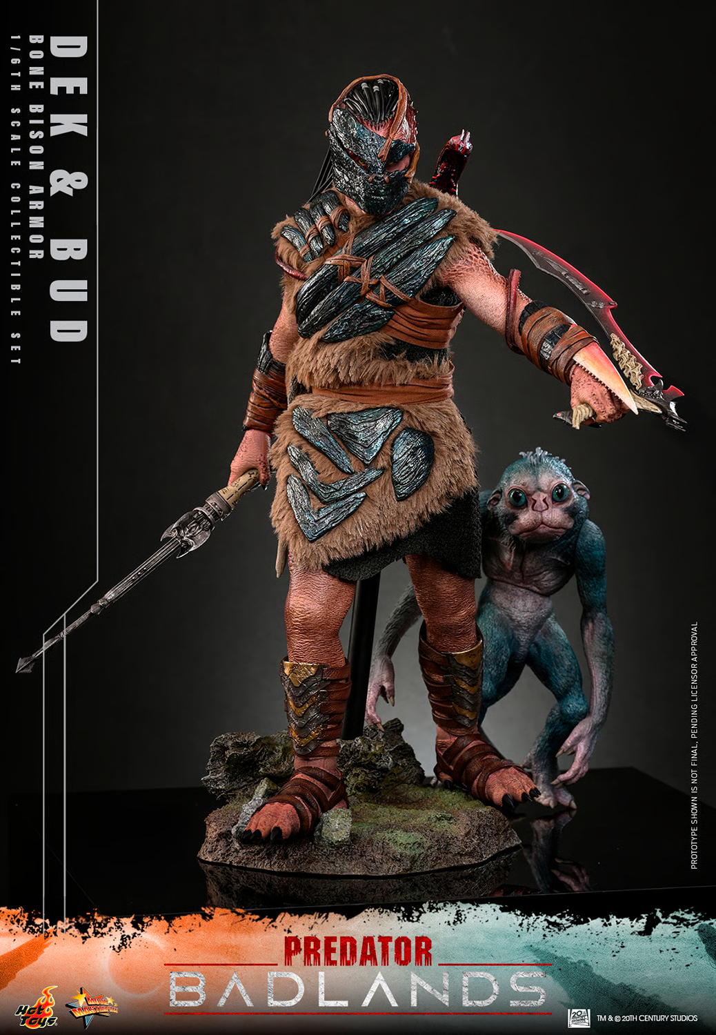 Predator: Badlands MMS873 Dek (Bone Bison Armor) and Bud 1/6th