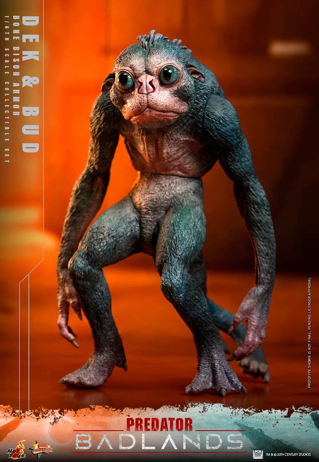 Predator: Badlands MMS873 Dek (Bone Bison Armor) and Bud 1/6th