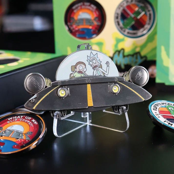 Rick and Morty Limited Edition Medallion Gallery Image 3