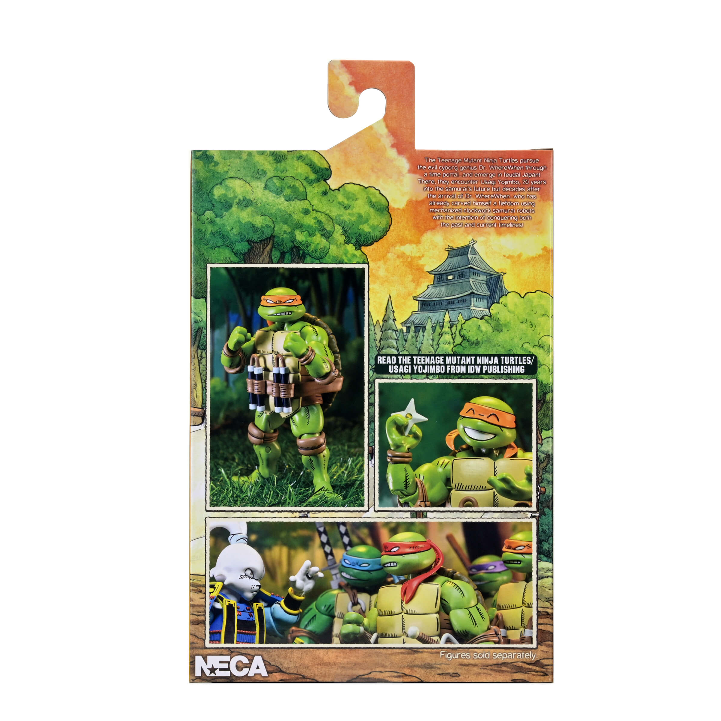 Teenage Mutant Ninja Turtles x Usagi Yojimbo Ultimate Michelangelo Action Figure Gallery Image 23