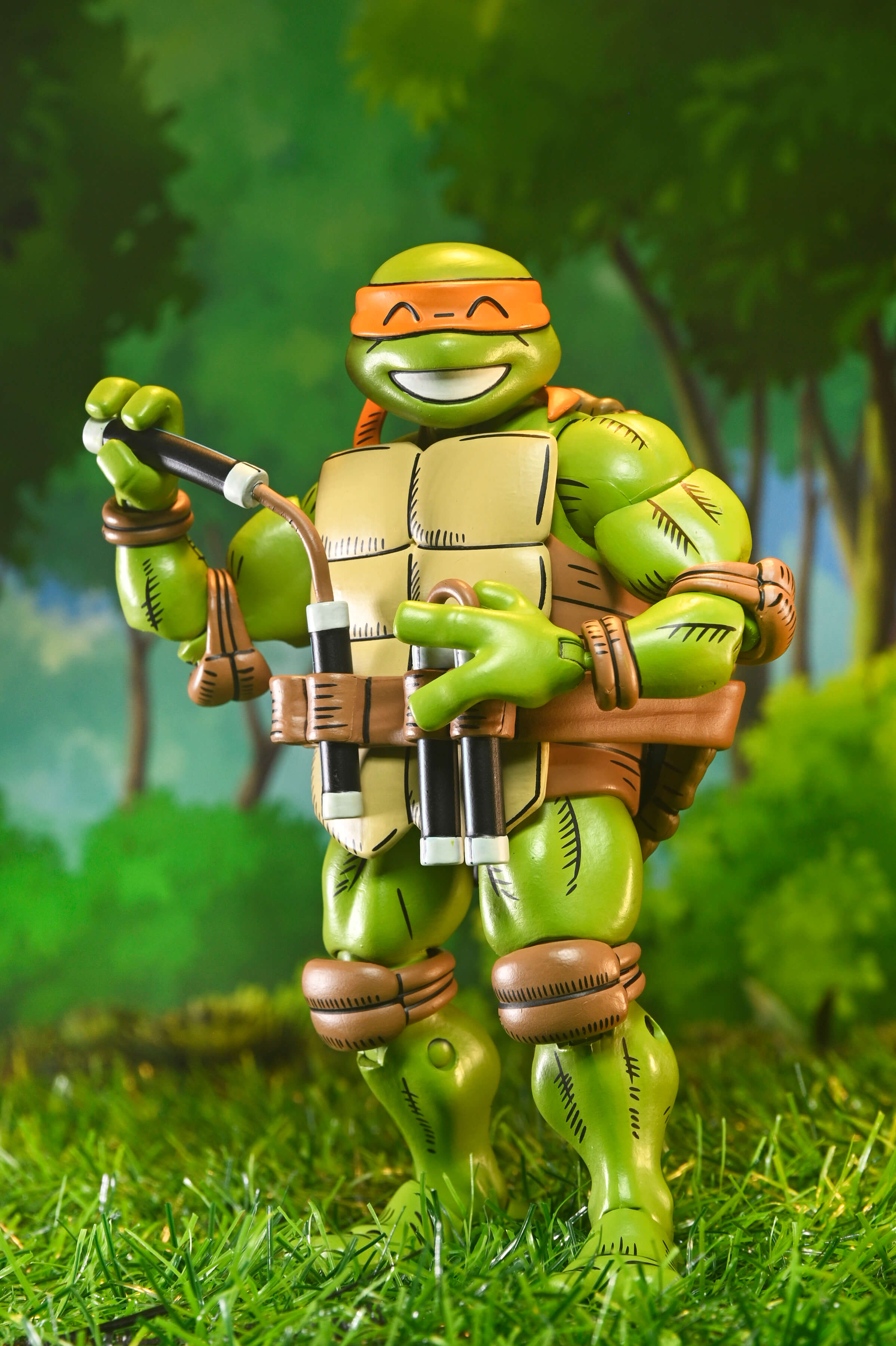 Teenage Mutant Ninja Turtles x Usagi Yojimbo Ultimate Michelangelo Action Figure Gallery Image 3