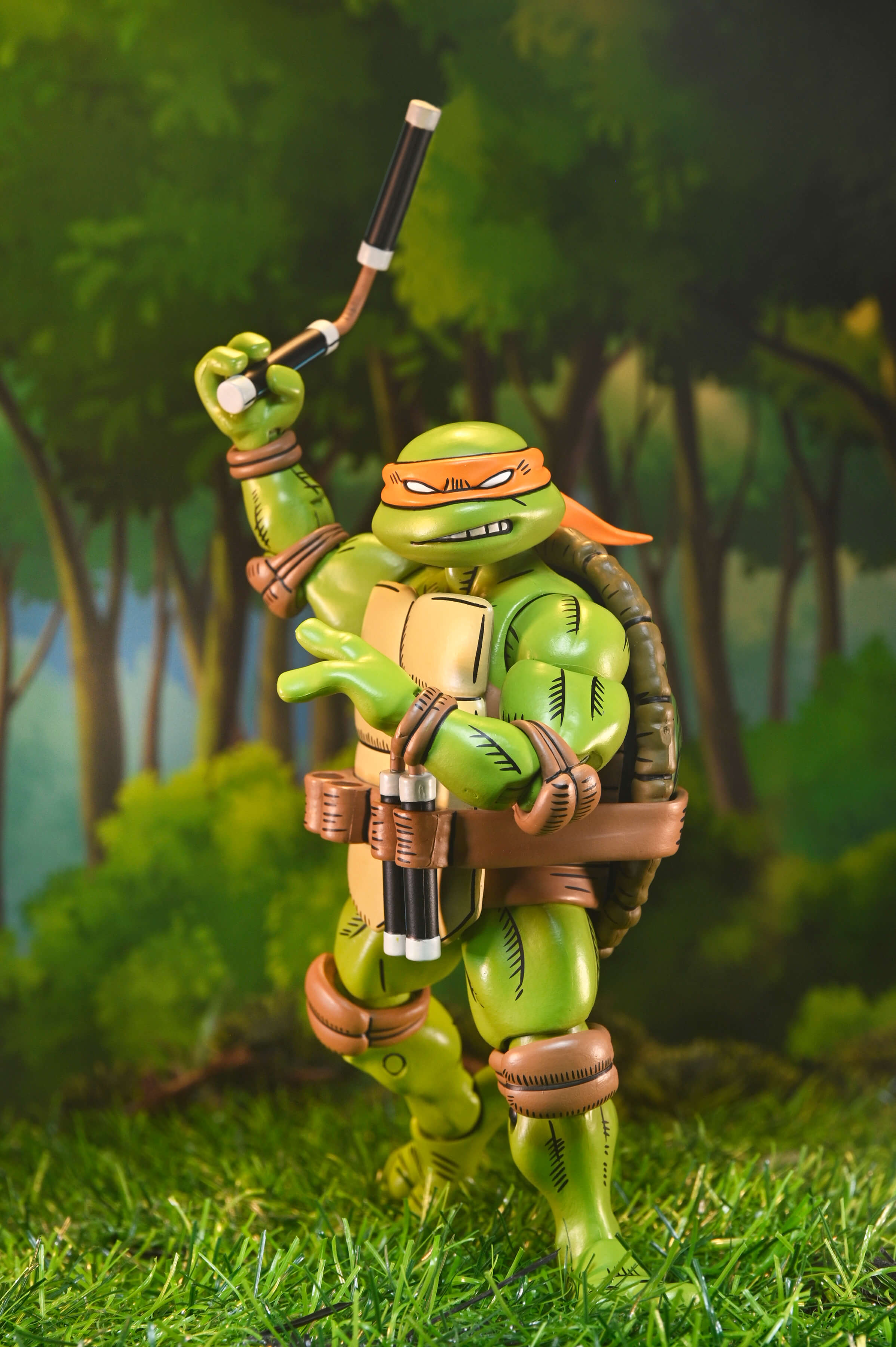 Teenage Mutant Ninja Turtles x Usagi Yojimbo Ultimate Michelangelo Action Figure Gallery Image 11