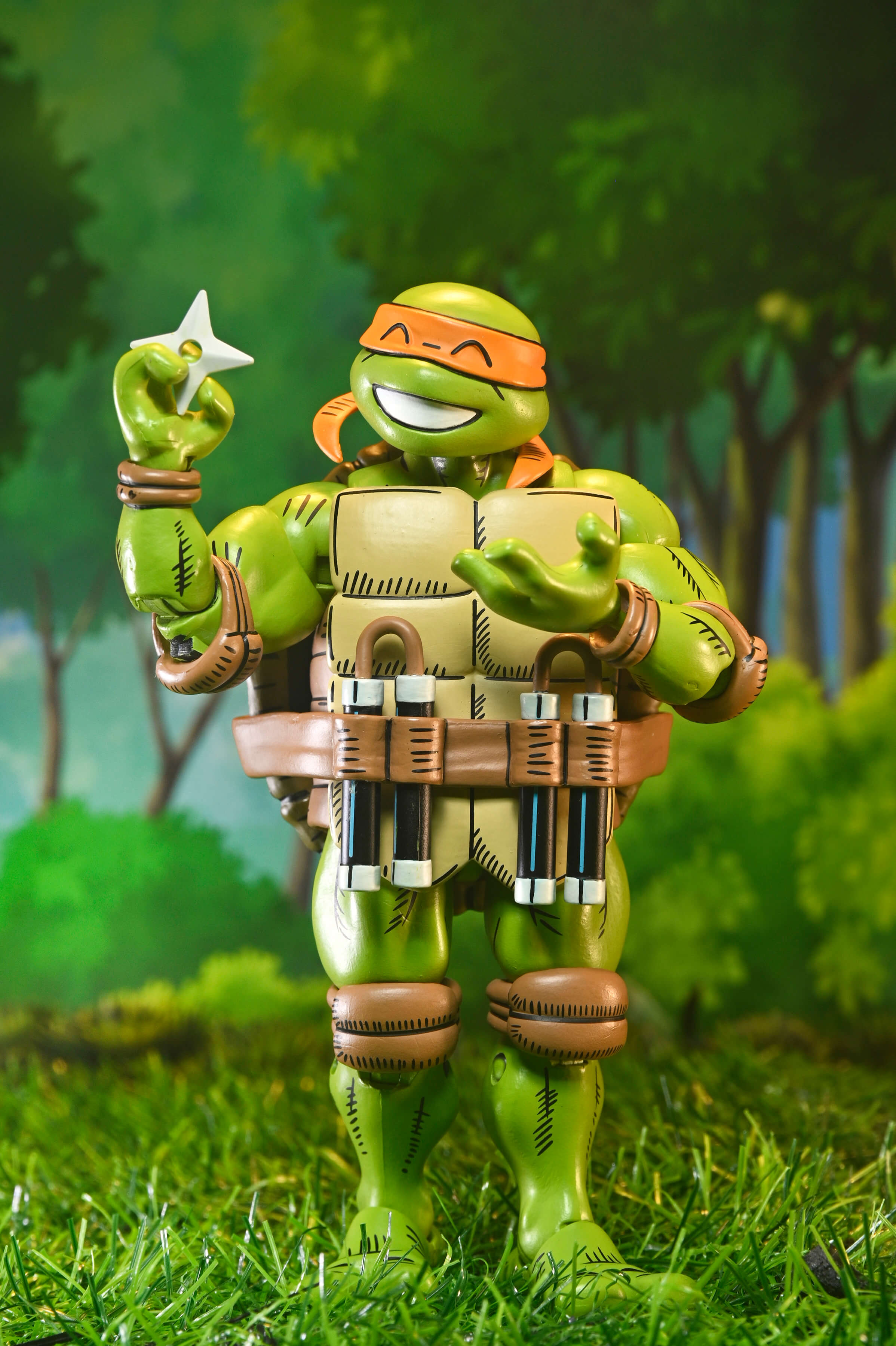 Teenage Mutant Ninja Turtles x Usagi Yojimbo Ultimate Michelangelo Action Figure Gallery Image 5