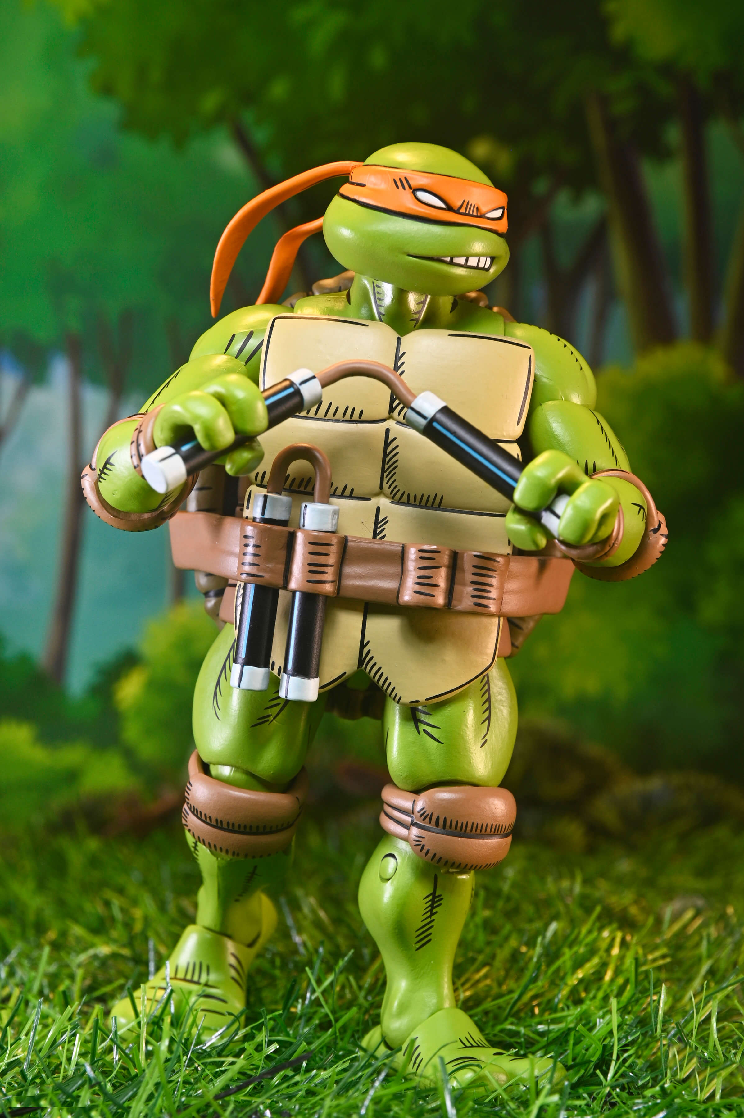 Teenage Mutant Ninja Turtles x Usagi Yojimbo Ultimate Michelangelo Action Figure Gallery Image 9