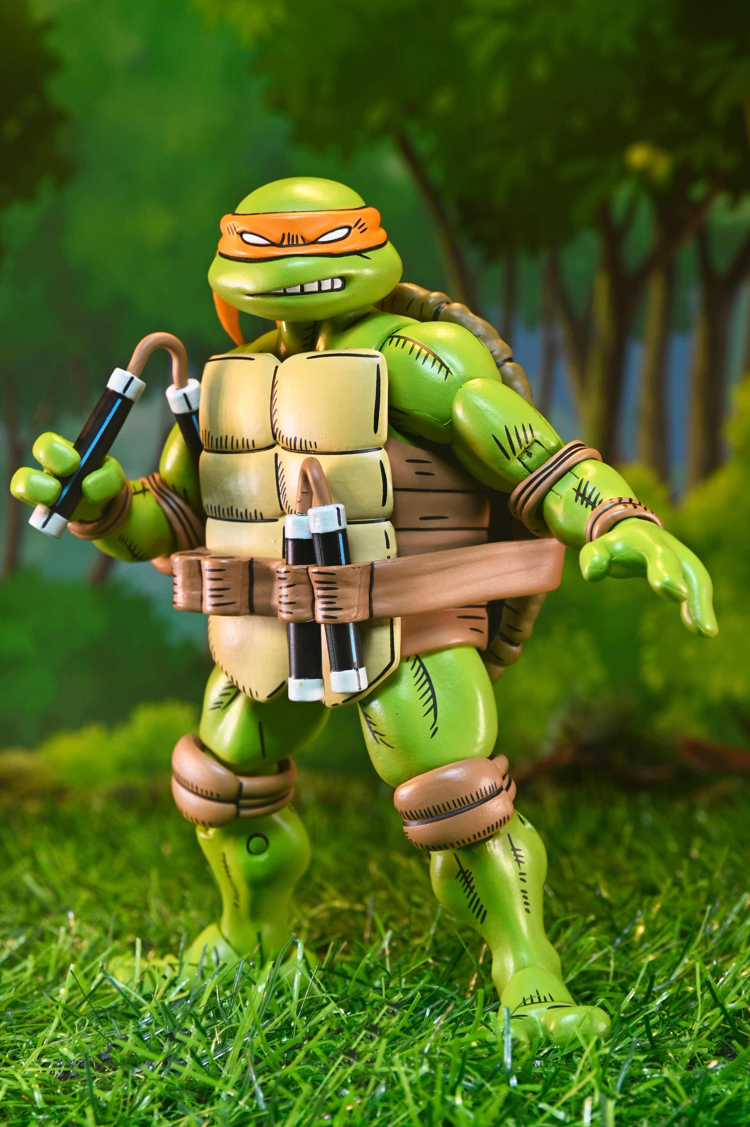 Teenage Mutant Ninja Turtles x Usagi Yojimbo Ultimate Michelangelo Action Figure Gallery Image 8