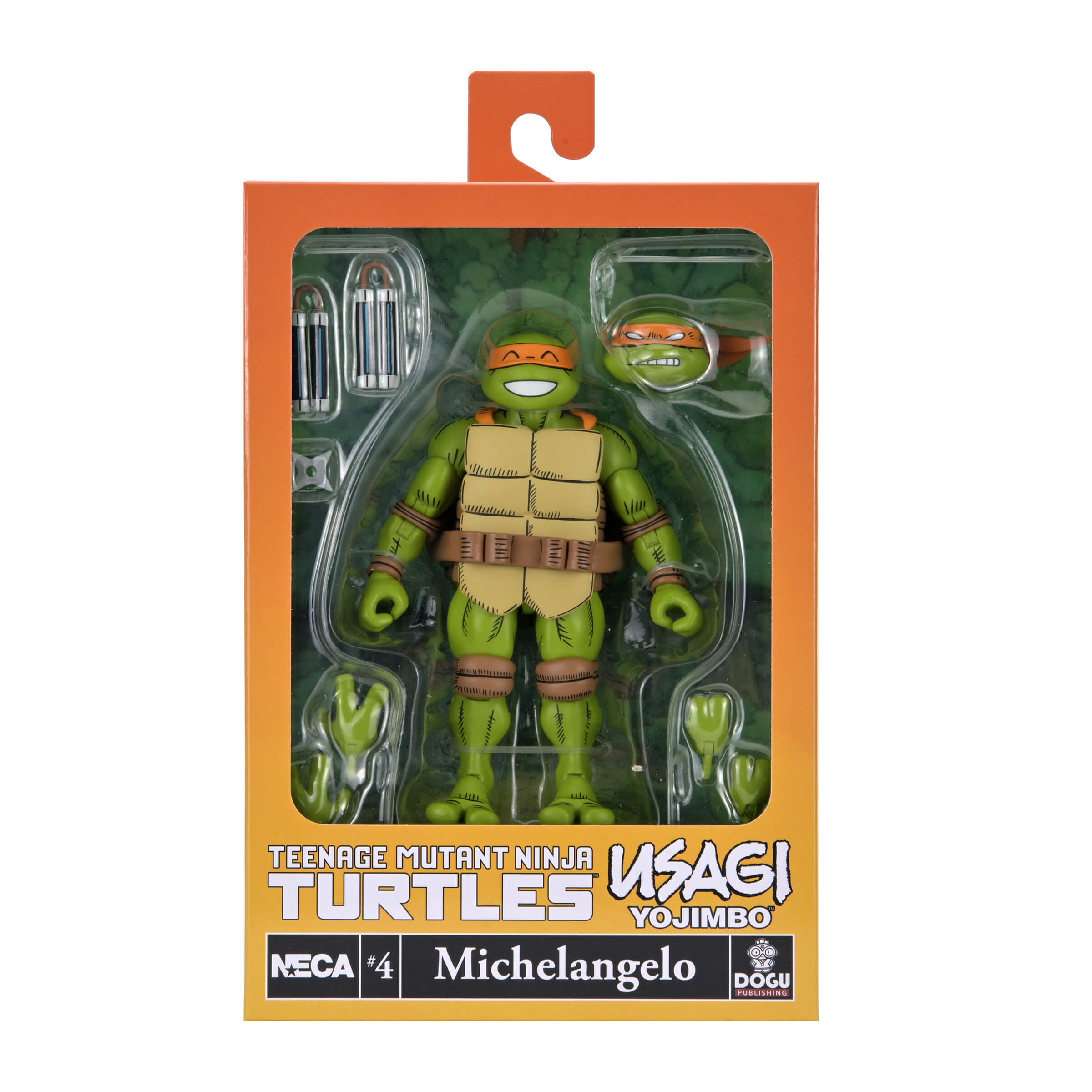 Teenage Mutant Ninja Turtles x Usagi Yojimbo Ultimate Michelangelo Action Figure Gallery Image 20