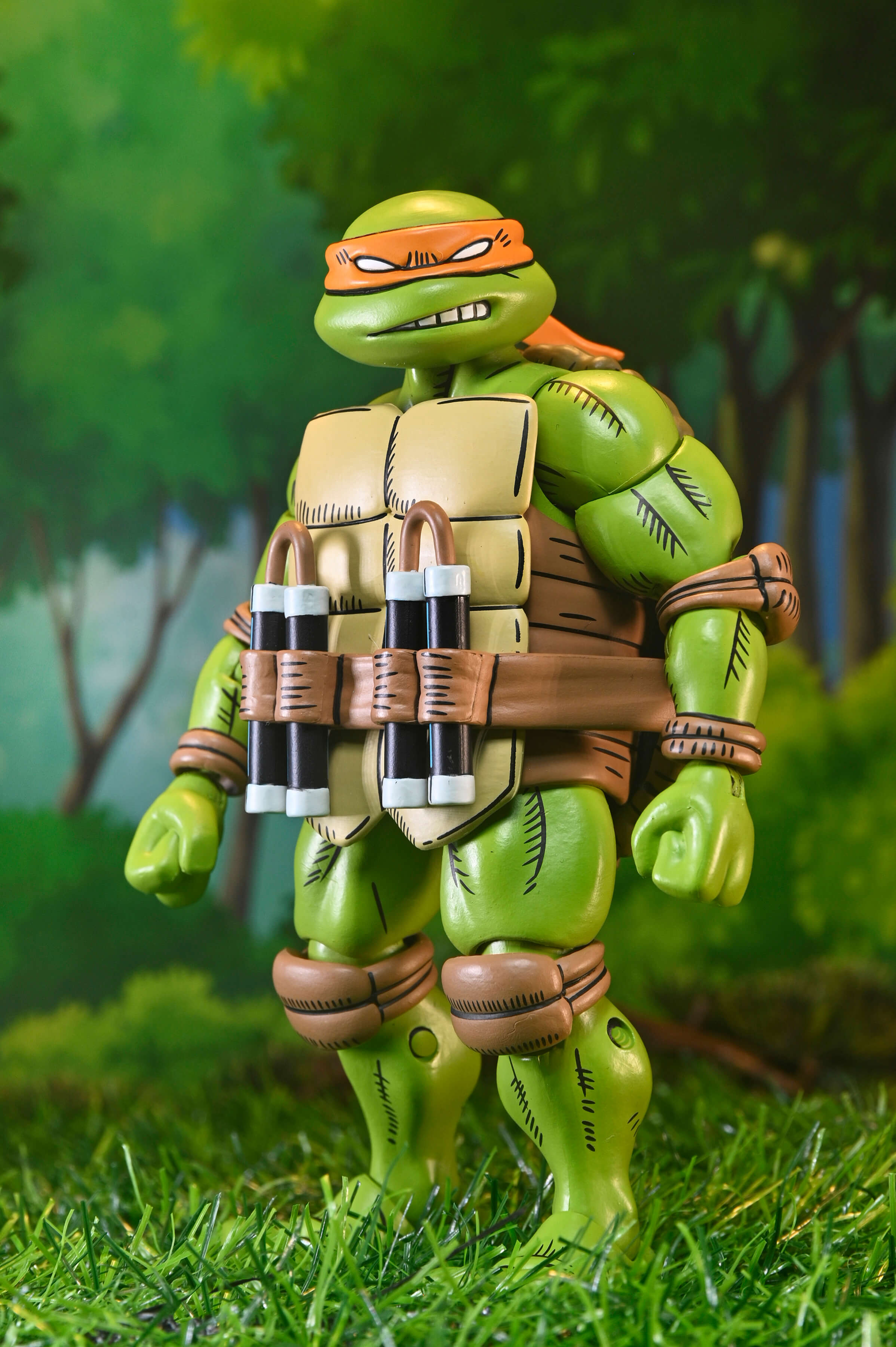 Teenage Mutant Ninja Turtles x Usagi Yojimbo Ultimate Michelangelo Action Figure Gallery Image 6